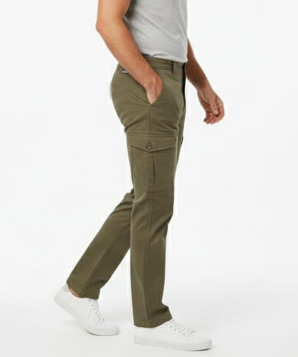Men'S Cotton Pant 6 Pocket - Olive Cp-0516 - Olive - View 2