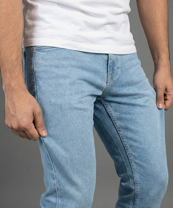 Men's Denim - Ice Blue JP-2101 - Blue - View 2