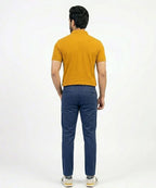Premium Ribbed Collar Basic Polo T-Shirt Mustard TSH-7162