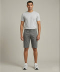 Men’S Summer Cotton D-Grey Shorts- Br-0101 - Grey - View 1