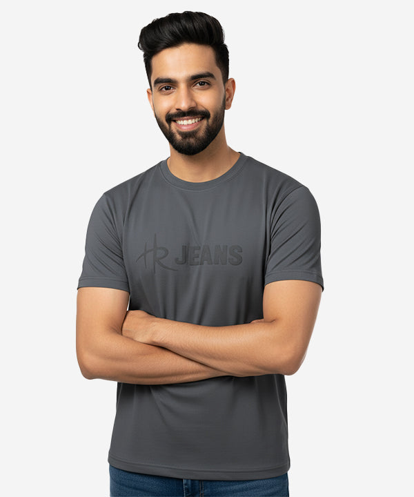Men’S T-Shirt – Grey Tsh-5920 - Grey - View 2