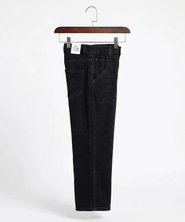 Boys Straight Fit Jeans- BJP-0311 Black