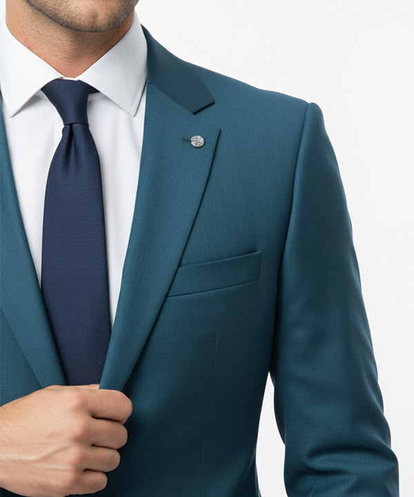 Formal Suit Gst-0117 Royal Blue - Blue - View 2