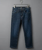Boys Navy Blue Stretch Denim Jeans- Bjp-0305