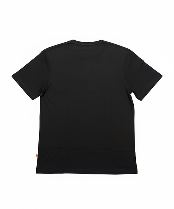 Mens T-Shirt - Black Tsh-5685 - Black - View 5