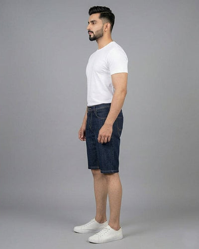 Casual Summer D-Blue Denim  Shorts- Br-0089