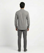 Men's Casual Shirt - Shc-1453 Grey