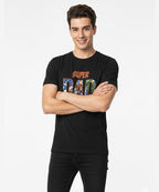 Men’S Super Dad T-Shirt – Black Tsh-5921 - Black - View 2