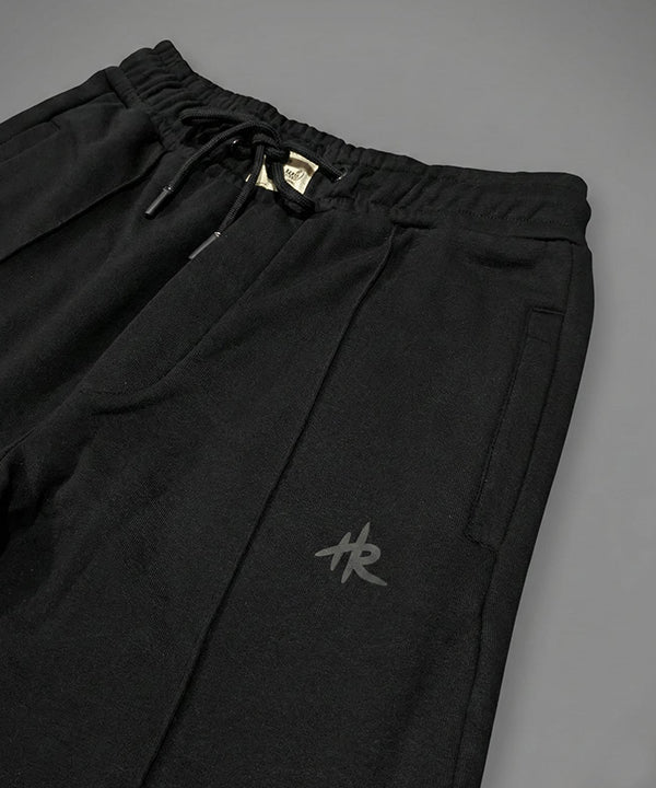 Men'S Baggy Logo Trousers - Black Lwr-0601 - Black - View 2