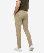 Men'S Cargo Six Pocket Trousers - Cp-0531 Beige - Beige - View 2