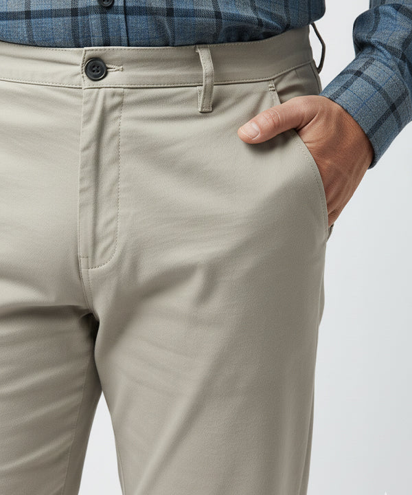 Men'S Over Size Chino - Fawn Cp-0545 - Fawn - View 2