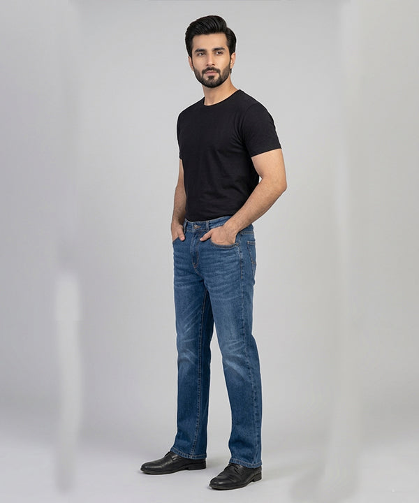 Men's Denim Smart Baggy- JP-2203 Blue - Blue - View 2