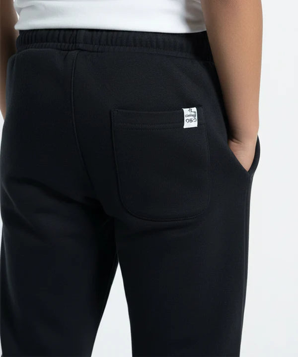 Kids Sports Trouser - Black Blw-0128