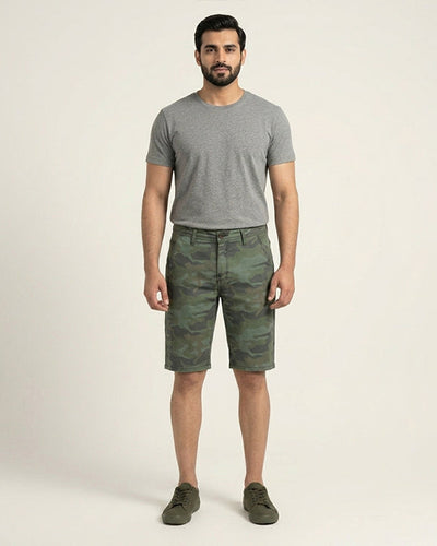 Men’S Summer Cotton Camouflage Shorts- Br-0122