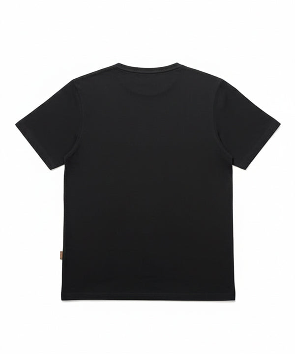 Men’S Graphic T-Shirt – Black Tsh-5879 - Black - View 4