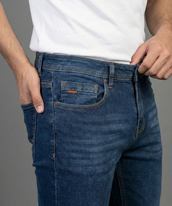 Men's Denim - Navy JP-2096 - Navy - View 2