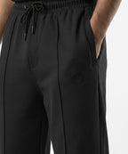 Men'S Baggy Waffle French Trousers - Black Lwr-0592 - Black - View 2