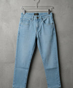 Boys Ice Blue Stretch Denim Jeans- Bjp-0306