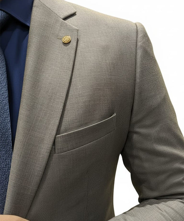 Formal Suit Gst-0122 Coffee - Coffee - View 2