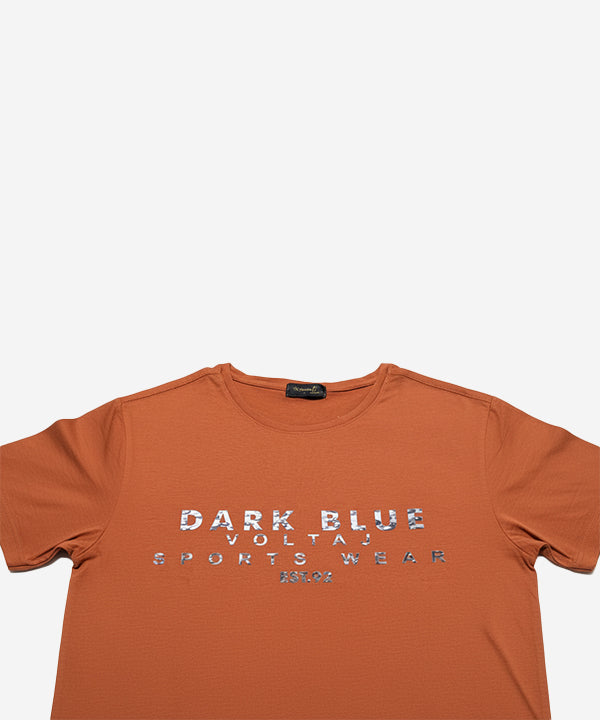 Men’S T-Shirt – Orange Tsh-5879 - Orange - View 6