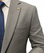Formal Suit Gst-0124 Grey - Grey - View 2