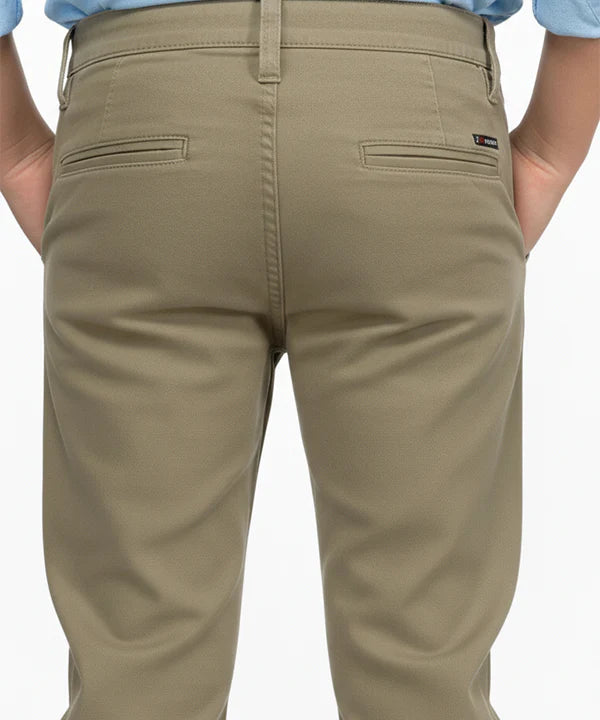 Kids Cotton Chino Pant - Bcp-0043 Beige