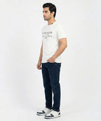HR Clothing Men’s Printed T-Shirt – White TSH-5879