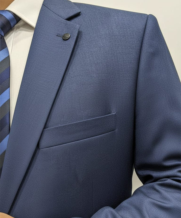 Formal Suit Gst-0124 Malaysian Blue - Blue - View 2
