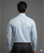 Men'S Dress Shirt - Sky Dsh-0292 - Sky - View 2