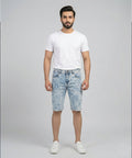 Casual Summer Multi Denim  Shorts- Br-0113 - Multi - View 1