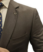 Formal Suit Gst-0122 Brown - Brown - View 2