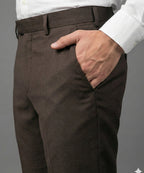 Men'S Dress Pant - D Brown Dp-0104 - Brown - View 2