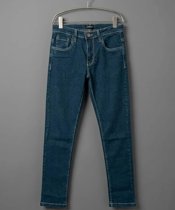 Boys Greenish Stretch Denim Jeans- Bjp-0307