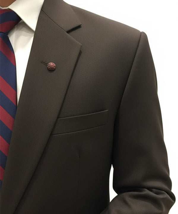 Formal Suit Gst-0124 D-Brown - Brown - View 2