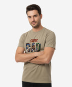 Men’S Super Dad T-Shirt – Beige Tsh-5921 - Beige - View 2