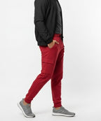Men'S Sports Trousers Six Pocket - Maroon Lwr-0513 - Maroon - View 2