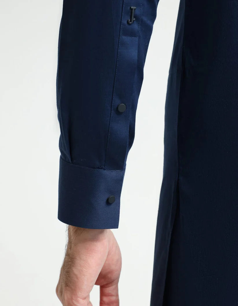 navy blue cotton plain kameez shalwar