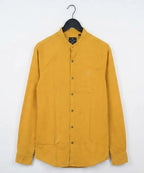 Men's Casual Shirt - Shc-1831 Yellow (ORG-H)