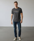 Men’S Graphic T-Shirt – Grey Tsh-5880 - Grey - View 1