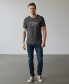 Men’S Graphic T-Shirt – Grey Tsh-5880 - Grey - View 1