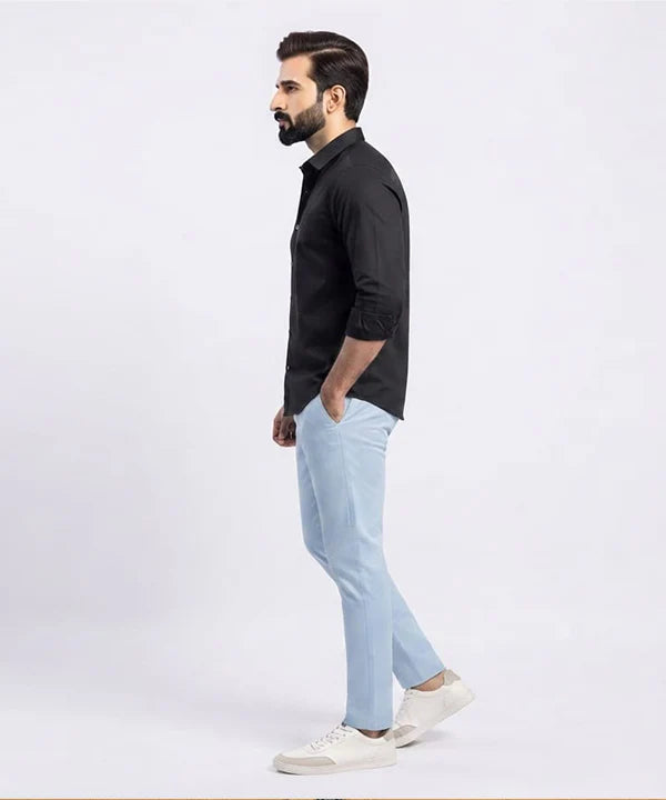Men's Casual Shirt - Shc-1832 Black (ORG-H)