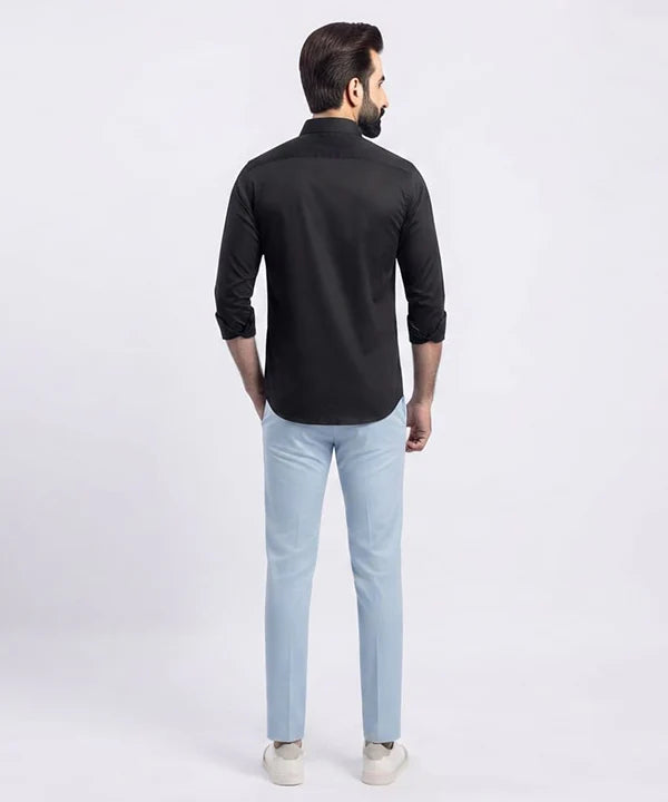 Men's Casual Shirt - Shc-1832 Black (ORG-H)