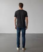Men’S Graphic T-Shirt – Black Tsh-5879 - Black - View 2