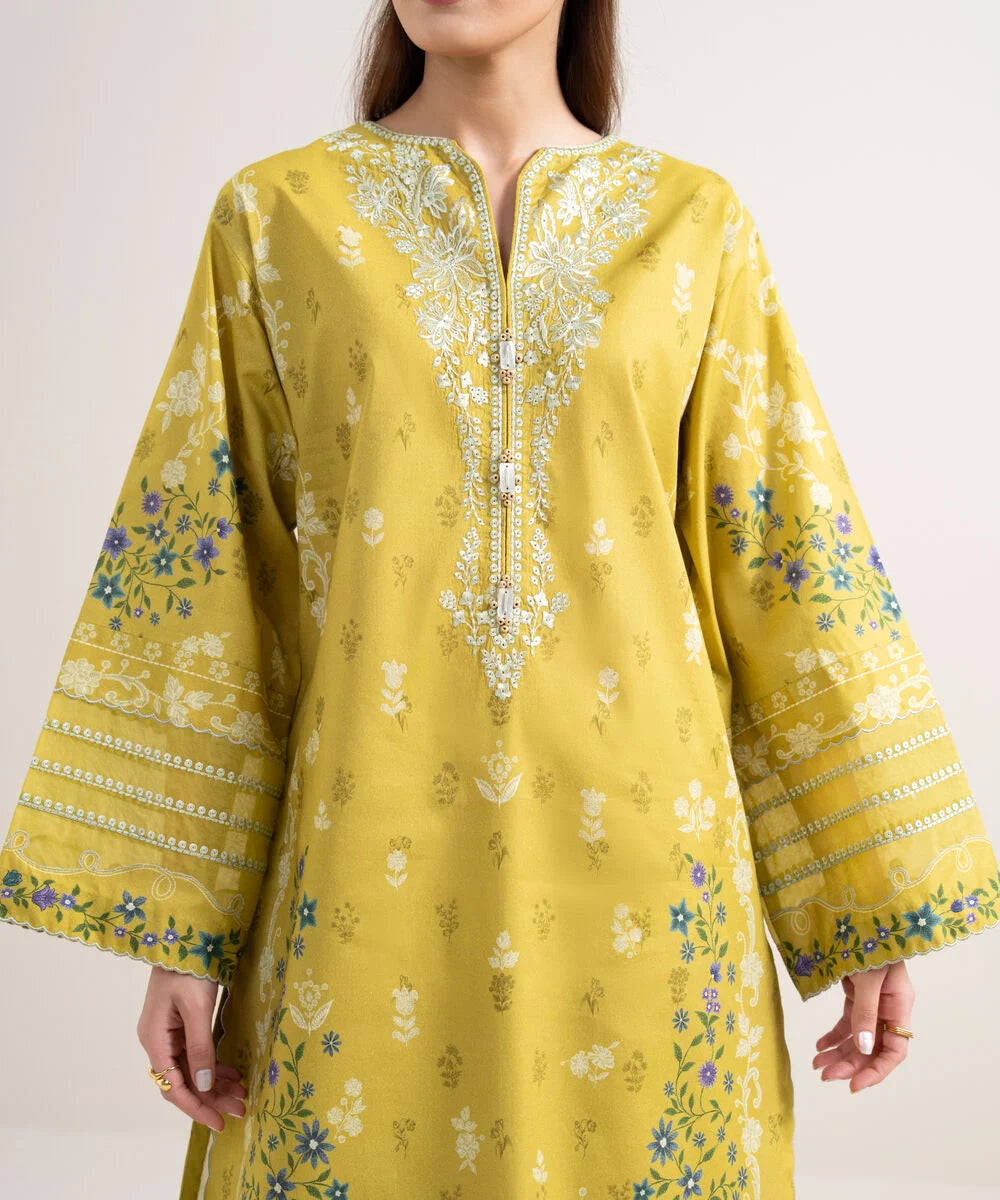 3 Piece - Embroidered Lawn Suit
