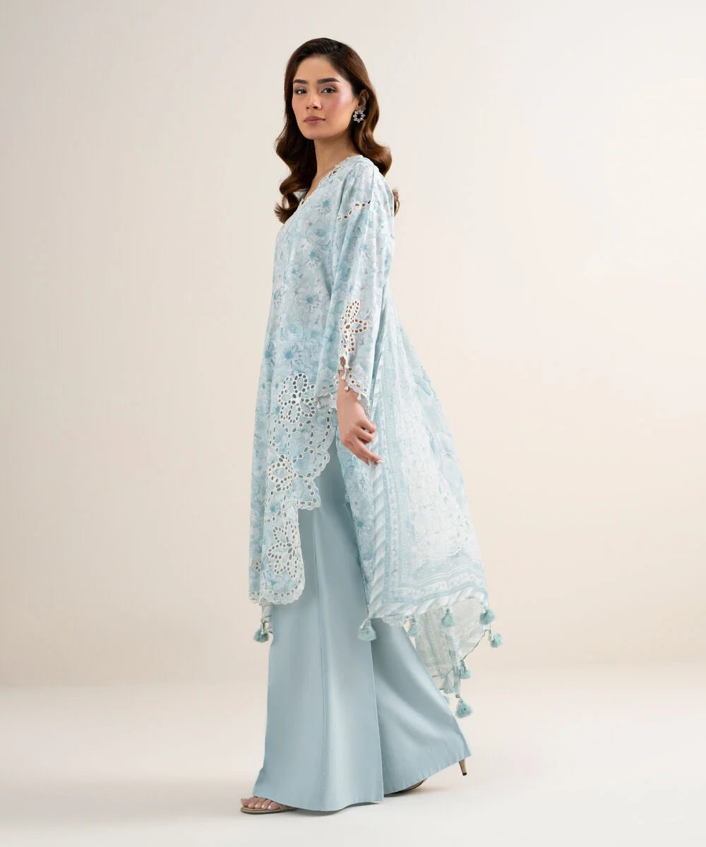 3 Piece - Embroidered Lawn Suit