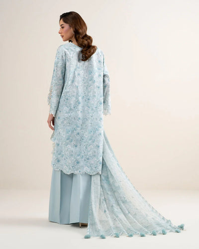 3 Piece - Embroidered Lawn Suit