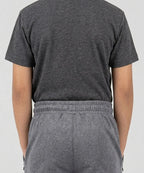 Kids Smart Baggy stretchable premium trouser Charcoal Texture BLW-0136