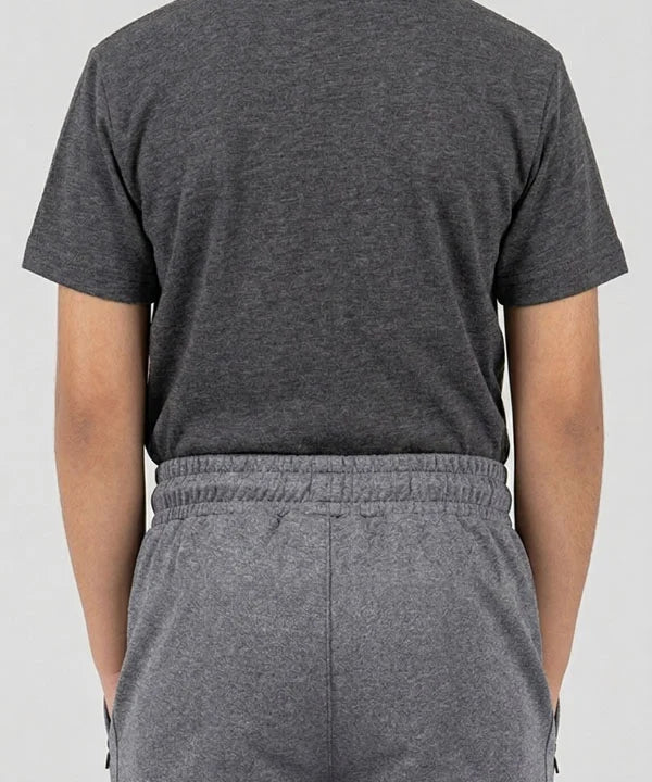 Kids Smart Baggy stretchable premium trouser Charcoal Texture BLW-0136
