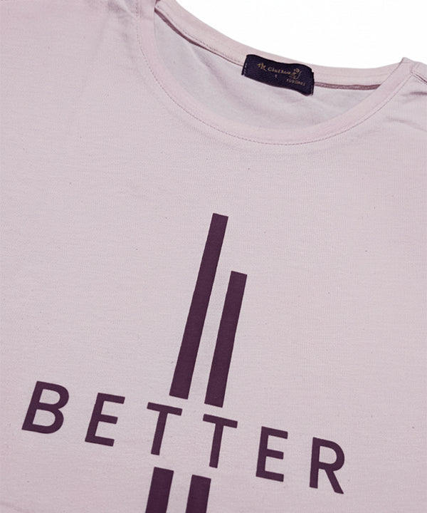 Mens T-Shirt - Light Pink Tsh-5685 - Pink - View 5
