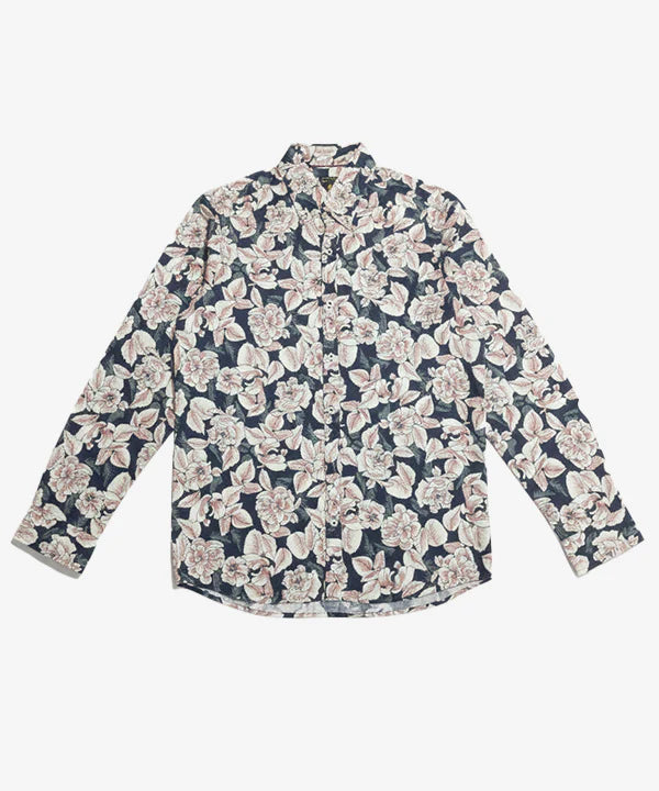 Men's Casual Shirt - Shc-1108 B/Beige Floral